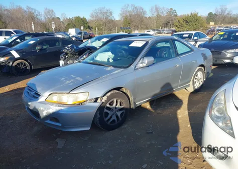 2002 Honda Accord 3.0 Ex из США, поврежденный, VIN 1HGCG225X2A005590